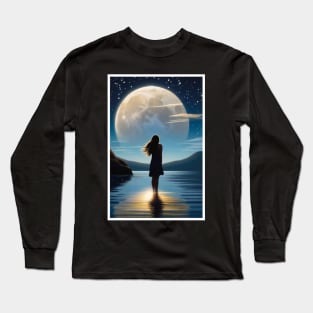 Beauty of the Moonlight Long Sleeve T-Shirt